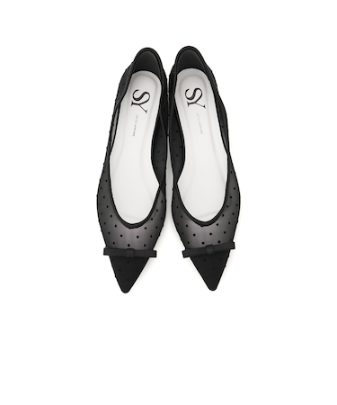 ＜SY＞トゥリボンチュール フラット15●↑