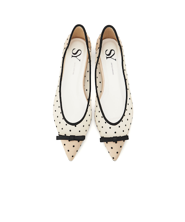 ＜SY＞トゥリボンチュール フラット15●↑