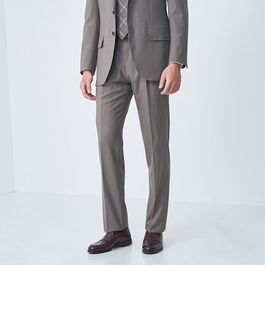 REDA ピンヘッド HX 1プリーツ スーツパンツ