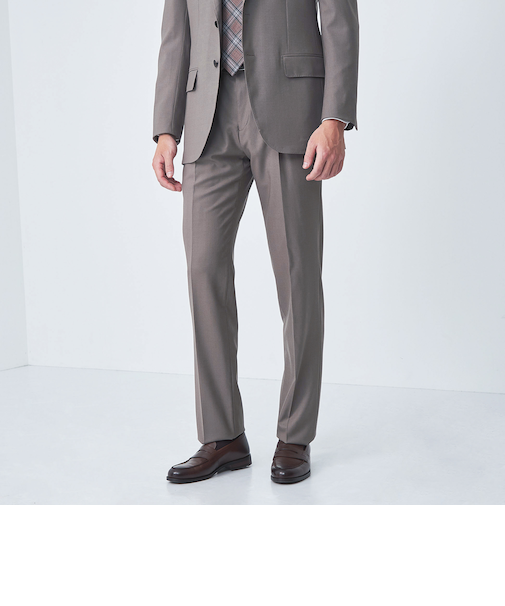 REDA ピンヘッド HX 1プリーツ スーツパンツ