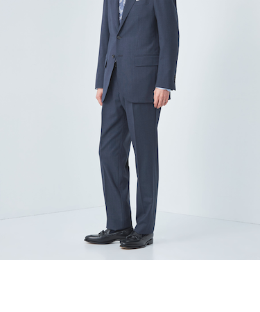 REDA ピンヘッド HX 1プリーツ スーツパンツ