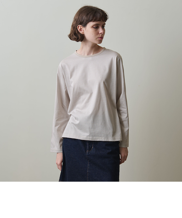 ＜Steven Alan＞ボーダー ロングスリーブ プルオーバー