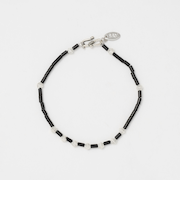 メタルパーツ×ビーズ ブレスレット