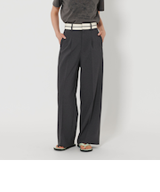 マーベルト ワイドストレートパンツ -ウォッシャブル-