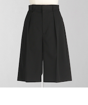 ＜LOEFF＞ウール ギャバ バミューダパンツ