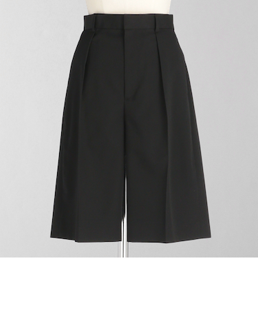 ＜LOEFF＞ウール ギャバ バミューダパンツ