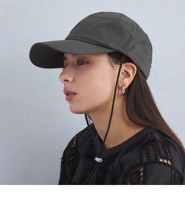 2WAY コード付き キャップ / CAP - UVカット -