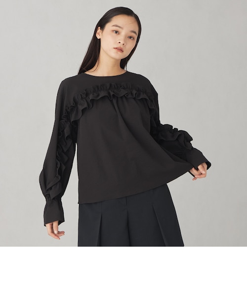 ツートーン ジャガード ブラウス｜ユナイテッドアローズ アウトレット