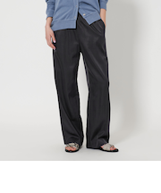 サテンドロースト ワイド パンツ 2