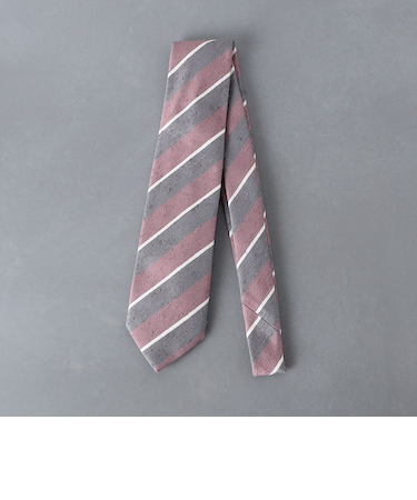 BIANCHI シャンタン レジメンタル ネクタイ