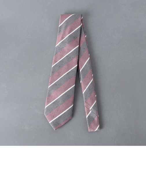 BIANCHI シャンタン レジメンタル ネクタイ