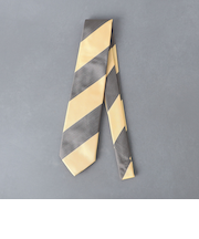 2カラー レジメンタル ネクタイ