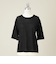 ＜conte＞クルーネック ニットTシャツ