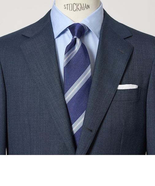 GLR シルク4 8.0cm ストライプ1 ネクタイ