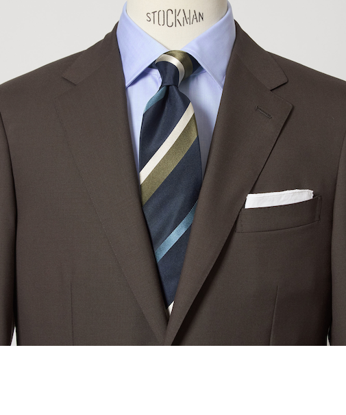 GLR シルク4 8.0cm ストライプ2 ネクタイ