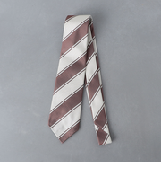 ＜SOVEREIGN＞トーンストライプ ネクタイ