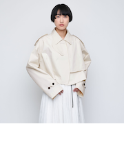 ＜AEWEN MATOPH＞ショート トレンチコート