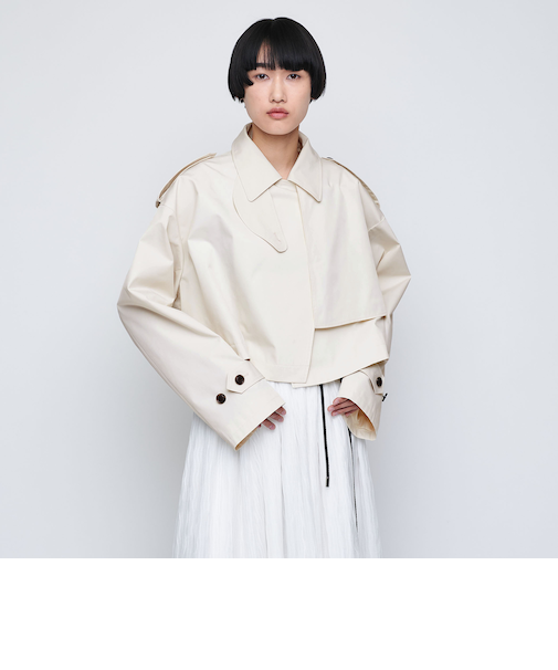 ＜AEWEN MATOPH＞ショート トレンチコート