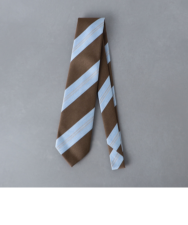 カラー レジメンタル ネクタイ