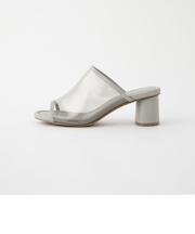 ＜EMMEL REFINES＞EM TPU クリア ミュール サンダル