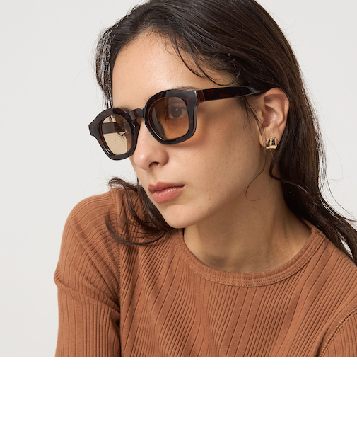 フルリム カラーレンズ