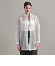 ＜LOEFF＞オーガンジー シャツ