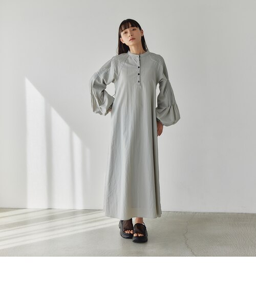 EMMEL REFINES＞EM タフタ ピンタック ワンピース｜ユナイテッド