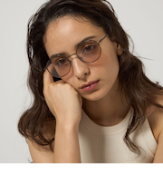 マットメタル クラウンパント カラーレンズ / メガネ