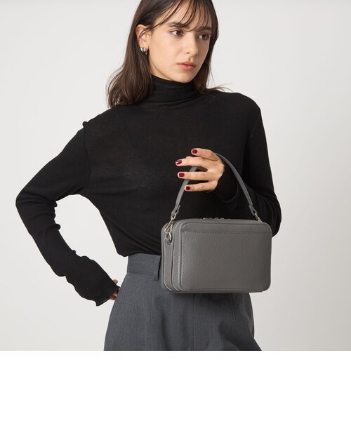 ダブルジップショルダーバッグ SIMPLICITY W ZIP SHOULDER M ダブルジップショルダーM | evergreen