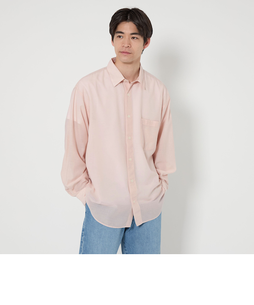 BREEZY SLIP-ON レギュラーカラーシャツ -通気性-