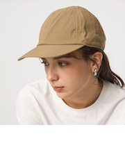 コットン ナイロン キャップ / 帽子 - UVカット -