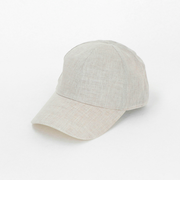 麻 キャップ- UVカット -