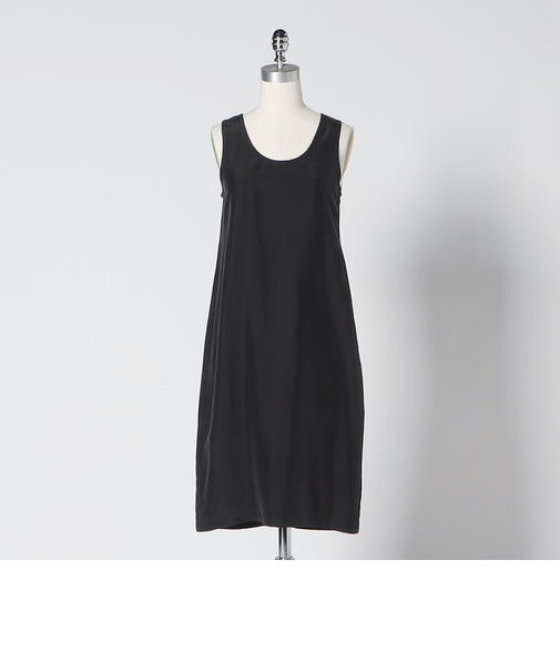 ＜LOEFF＞シルク ハブタエ タンクトップ ドレス