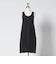 ＜LOEFF＞シルク ハブタエ タンクトップ ドレス