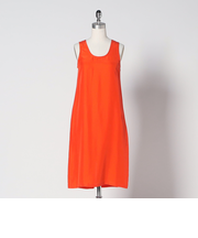 ＜LOEFF＞シルク ハブタエ タンクトップ ドレス