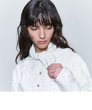 ＜6(ROKU)＞ビーズ スカーフ