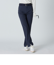 ウィメンズ センタースリット パンツ -はっ水 接触冷感  UV 2WAYストレッチ-