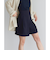 ＜EMMEL REFINES＞EM Wクロス ハイウエスト タック ショートパンツ
