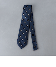 ジャガード スクエア ネクタイ