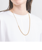 ミックスチェーン ラリエット ネックレス