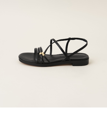 メタルビーズナロー サンダル20↑