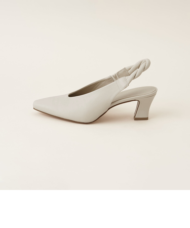 ツイストバックベルト パンプス55↑