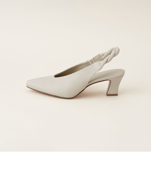 ツイストバックベルト パンプス55↑