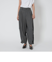 ＜ASTRAET＞スソタブ バレル ワイドパンツ