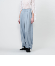 ＜ASTRAET＞スソタブ バレル ワイドパンツ