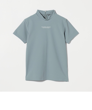 ウィメンズ カノコ ハイネック ポロシャツ