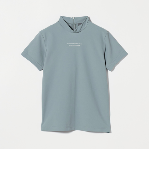 ウィメンズ カノコ ハイネック ポロシャツ