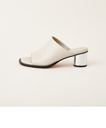 メタリックヒール サンダル50↑