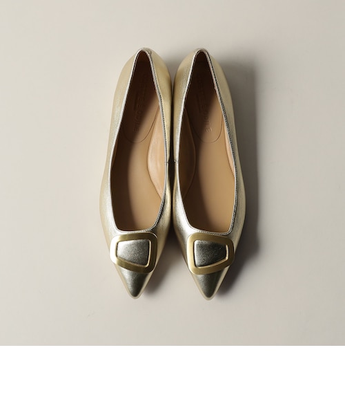 【ODETTE E ODILE】オブリークバックルフラット　パンプス オブリークバックル フラット10↑｜ユナイテッドアローズ アウトレット