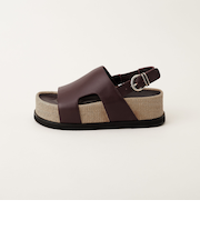 ボリュームプラットフォーム サンダル60